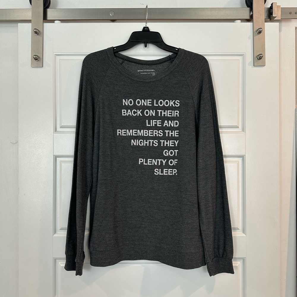 good hYOUman Dark Gray Sweatshjrt (Size M)